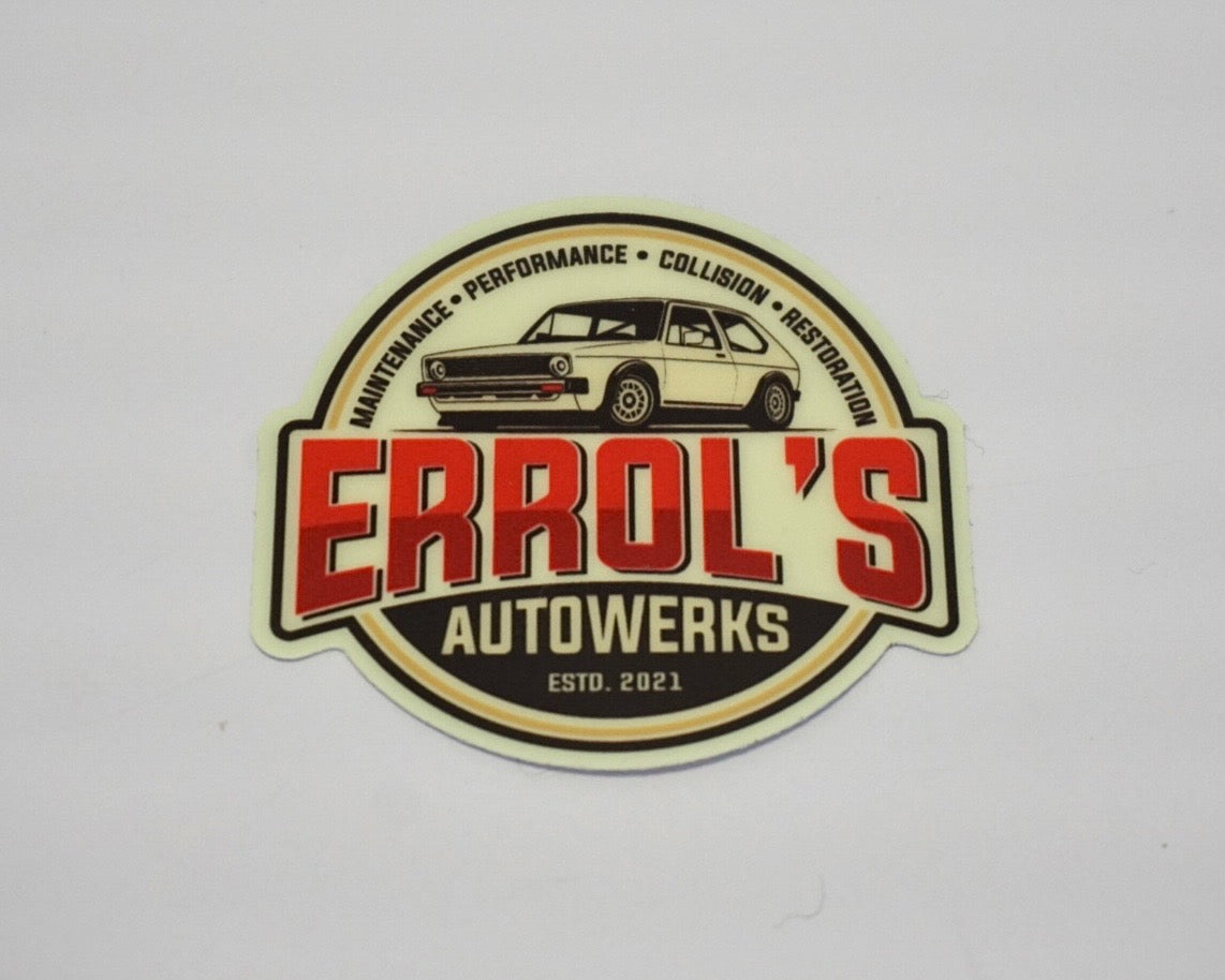 MK1 Glow in the Dark Sticker