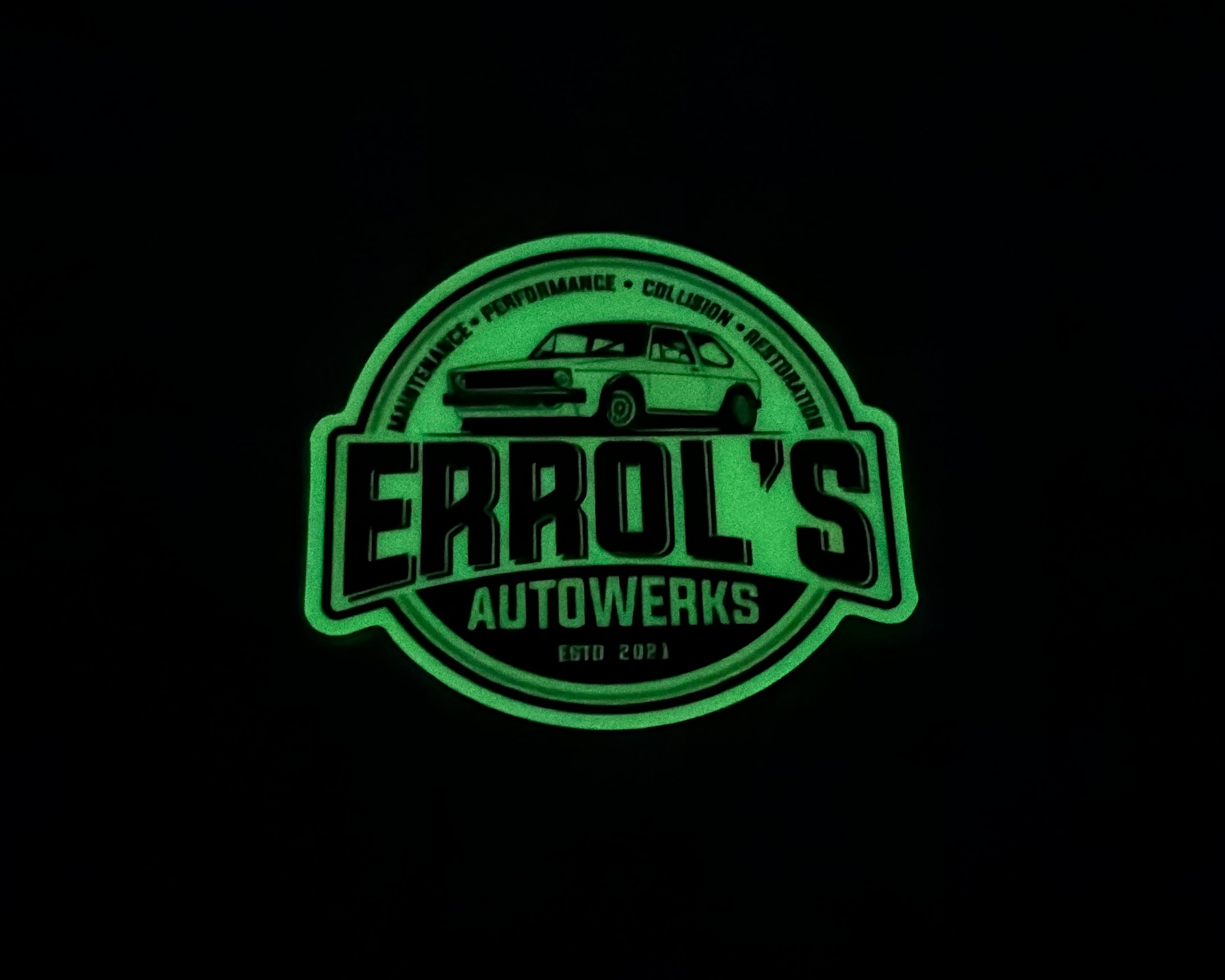 MK1 Glow in the Dark Sticker